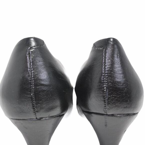 Jaclyn Smith Slip On Dressy Pumps Size 8 Black - Picture 5 of 10